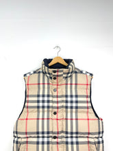 Load image into Gallery viewer, Burberry Nova Check Reversible Puffer Vest - Large
