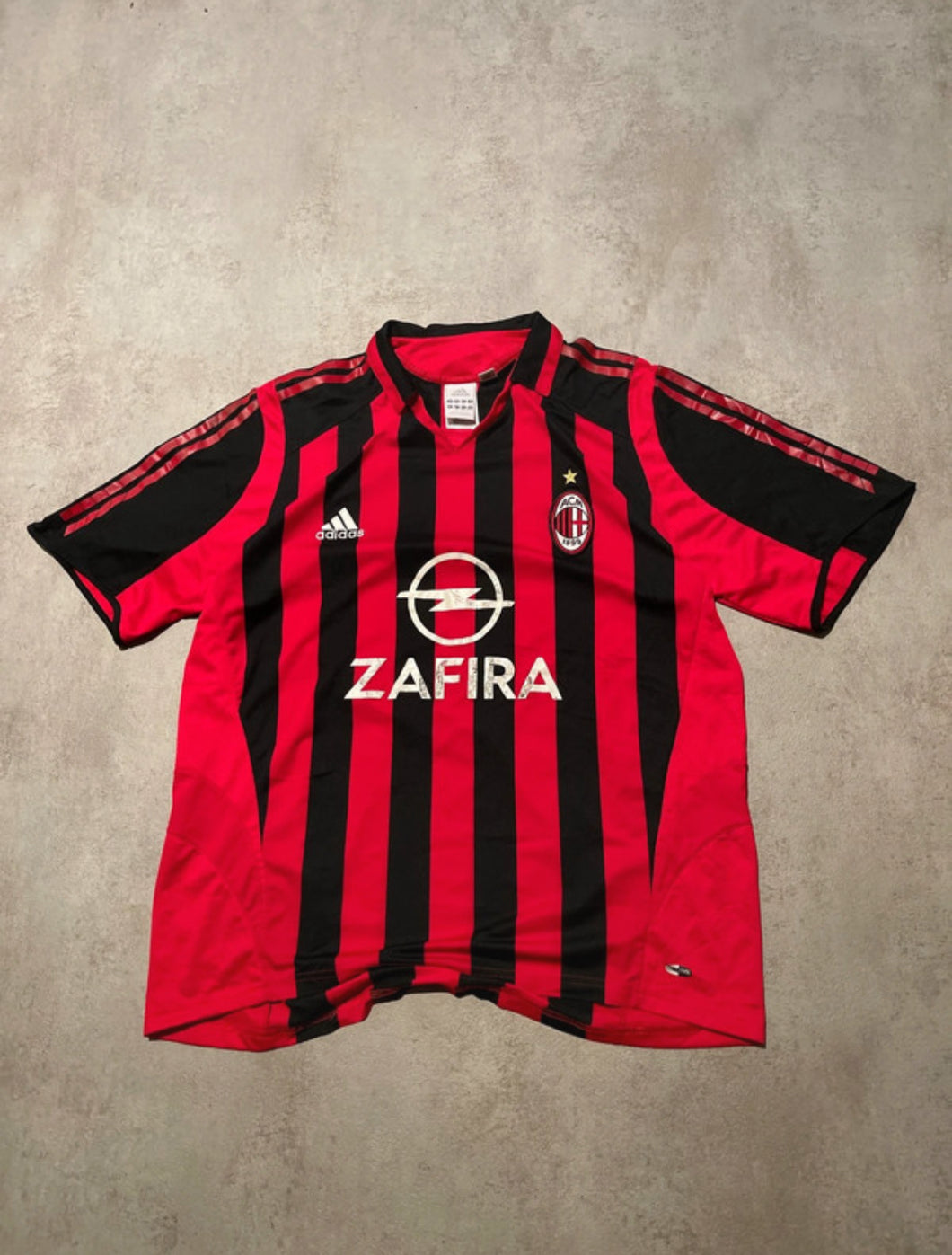 Adidas AC Milan 2004/05 Maldini Home Kit - XLarge