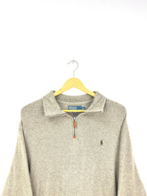 Cargar imagen en el visor de la galería, Ralph Lauren 1/4 Zip Sweatshirt - XLarge
