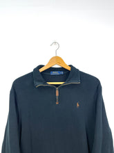 Lade das Bild in den Galerie-Viewer, Ralph Lauren 1/4 Zip Sweatshirt - Small
