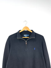 Lade das Bild in den Galerie-Viewer, Ralph Lauren 1/4 Zip Sweatshirt - Large
