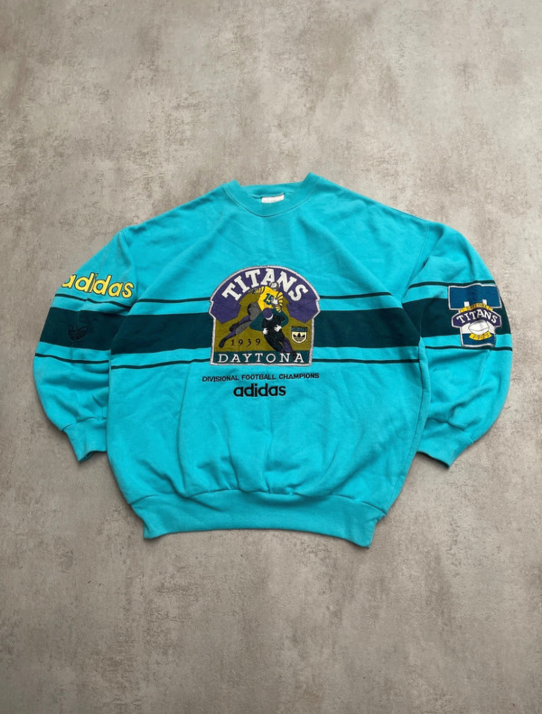 Adidas 80s Daytona Titans 1939 Sweatshirt - Large