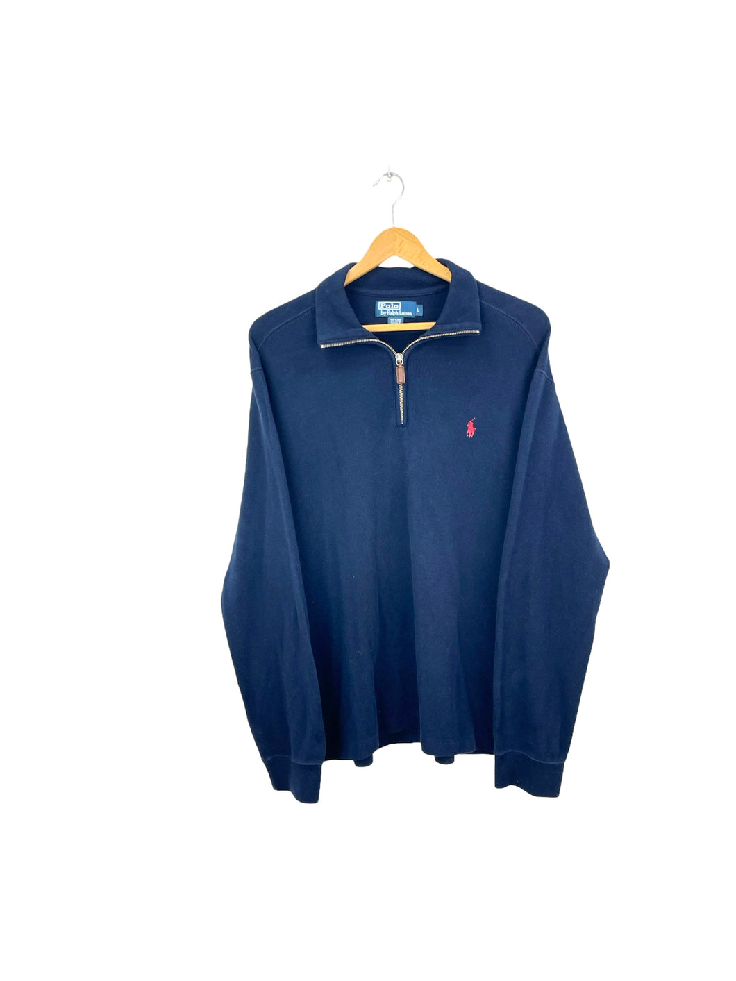 Ralph Lauren 1/4 Zip Sweatshirt - Large