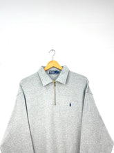 Charger l&#39;image dans la galerie, Ralph Lauren 1/4 Zip Polo Sweatshirt - Large
