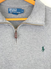 Charger l&#39;image dans la galerie, Ralph Lauren 1/4 Zip Sweatshirt - Large
