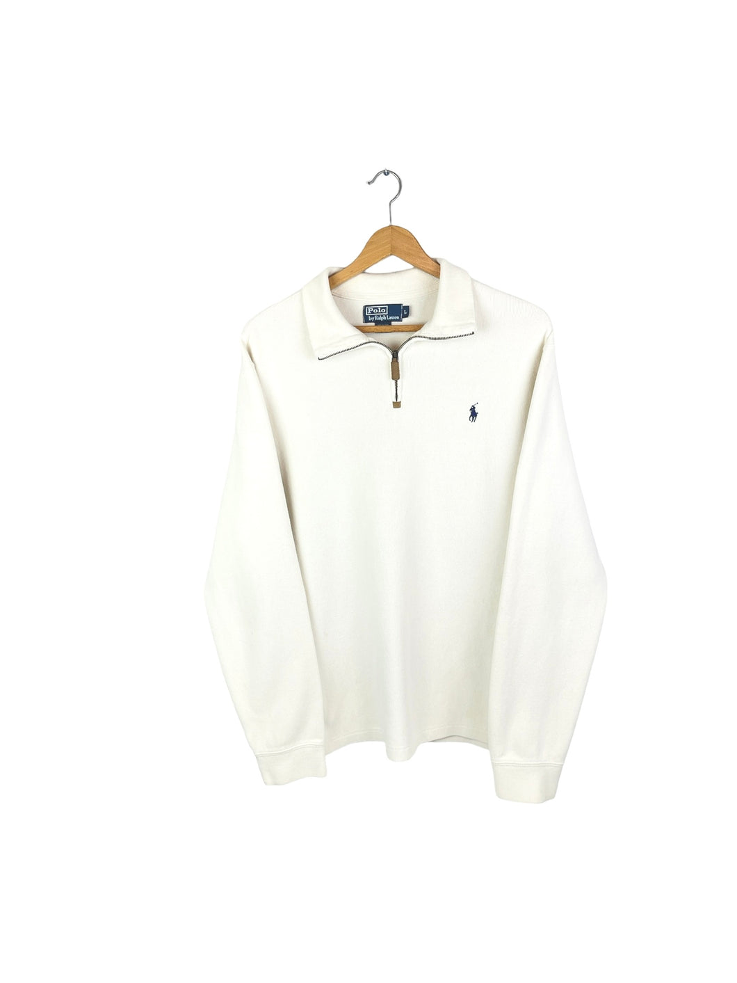 Ralph Lauren 1/4 Zip Sweatshirt - Large