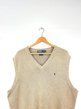 Cargar imagen en el visor de la galería, Ralph Lauren Knitted Vest - XLarge
