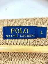 Cargar imagen en el visor de la galería, Ralph Lauren Cable Knit Jumper - Large
