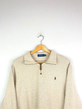 Cargar imagen en el visor de la galería, Ralph Lauren 1/4 Zip Sweatshirt - XLarge
