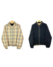 Load image into Gallery viewer, Burberry Reversible Nova Check/Corduroy Jacket - Large
