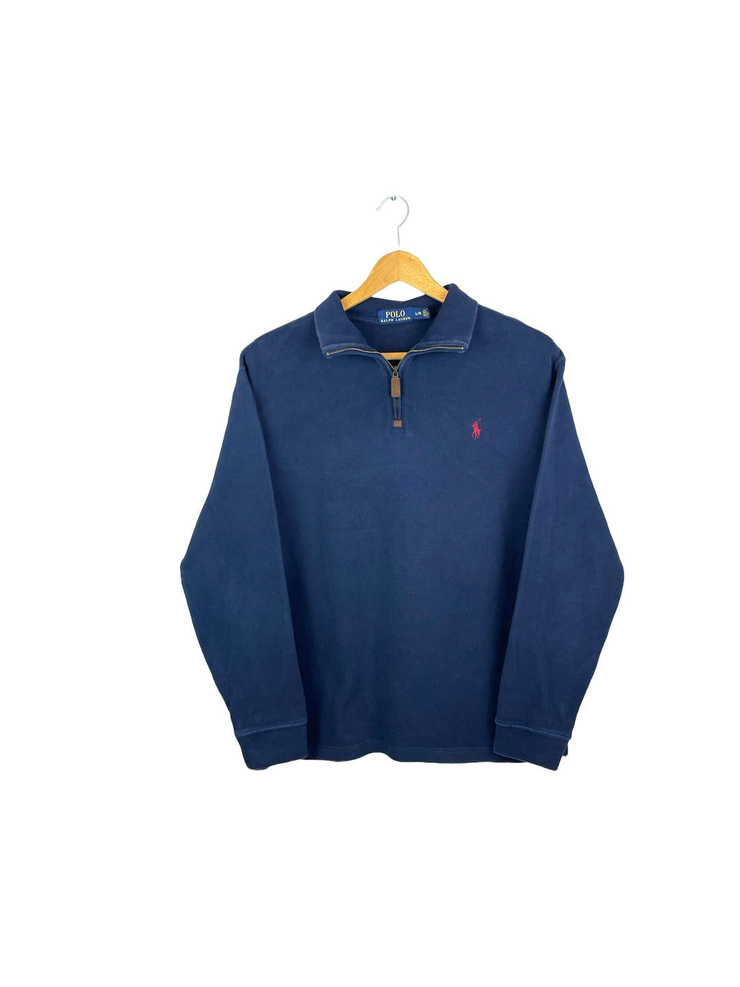 Ralph Lauren 1/4 Zip Sweatshirt - Large