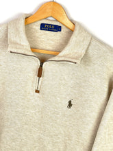 Lade das Bild in den Galerie-Viewer, Ralph Lauren 1/4 Zip Sweatshirt - Large
