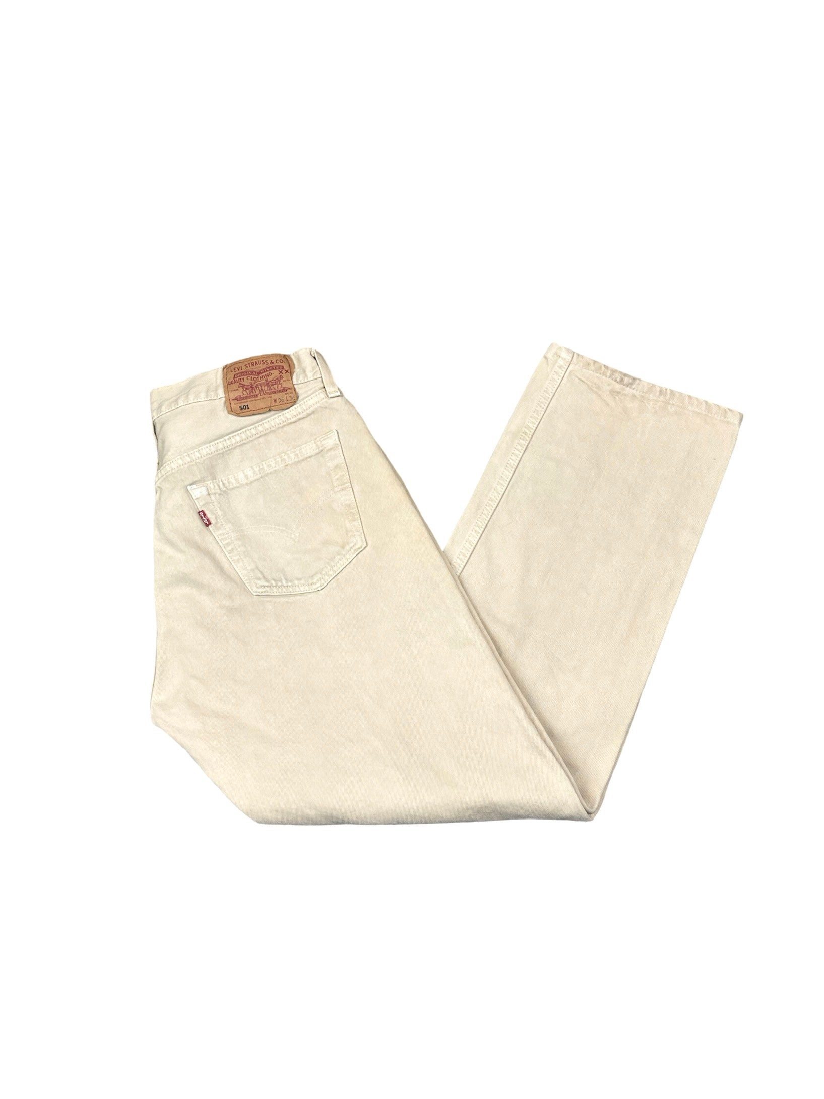 Levis 501 outlet beige homme