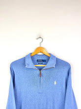 Charger l&#39;image dans la galerie, Ralph Lauren 1/4 Zip Sweatshirt - Large
