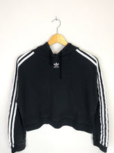 Load image into Gallery viewer, Adidas Cropped Sweatshirt - Small wmn

