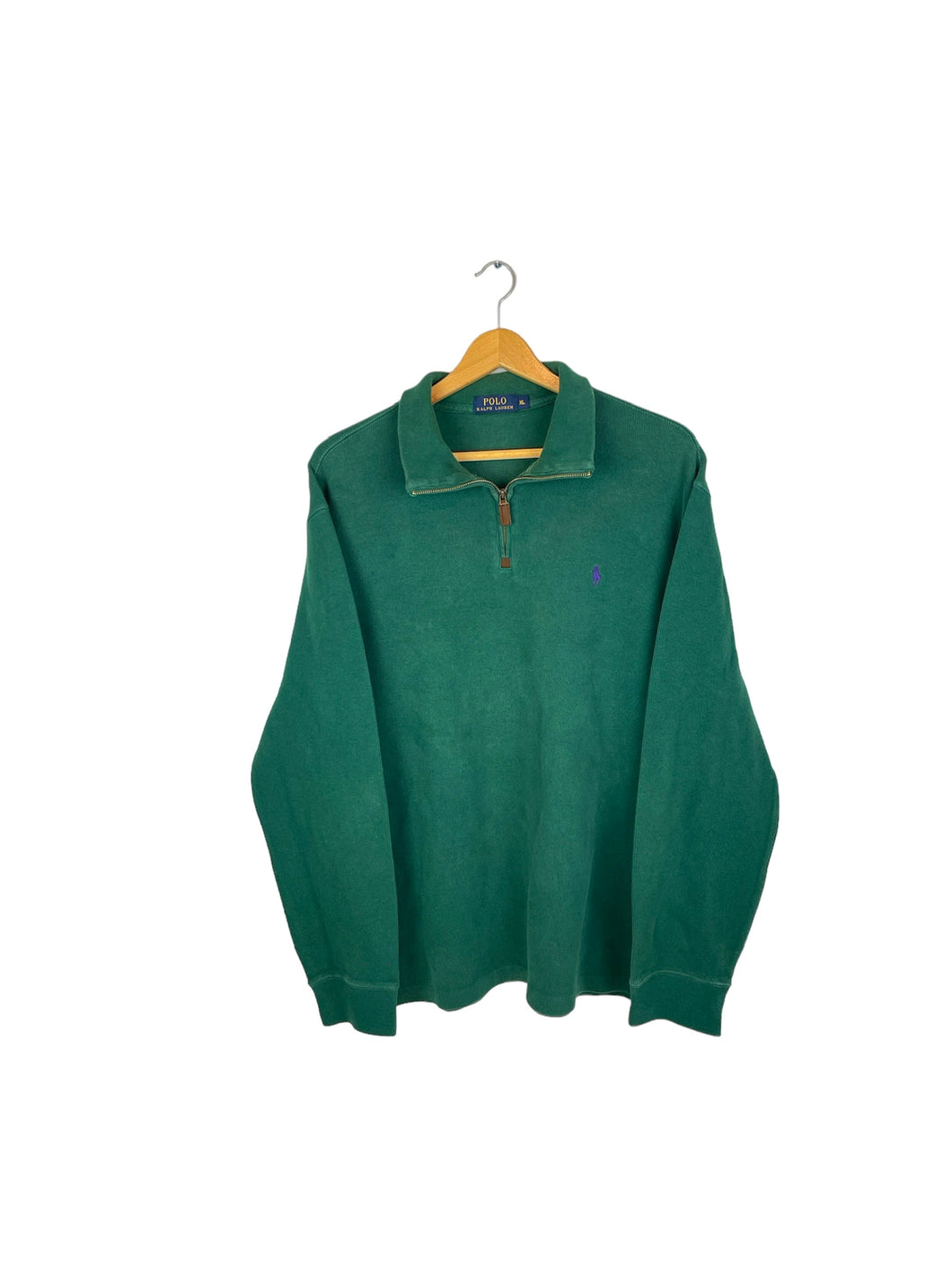Ralph Lauren 1/4 Zip Sweatshirt - XLarge