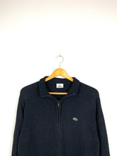 Load image into Gallery viewer, Lacoste 1/4 Zip Jumper - Large
