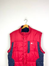 Load image into Gallery viewer, Starter Reversible Puffer Vest - Medium
