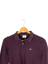 Load image into Gallery viewer, Lacoste Longsleeve Polo - Small wmn
