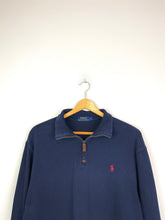 Cargar imagen en el visor de la galería, Ralph Lauren 1/4 Zip Sweatshirt - Large
