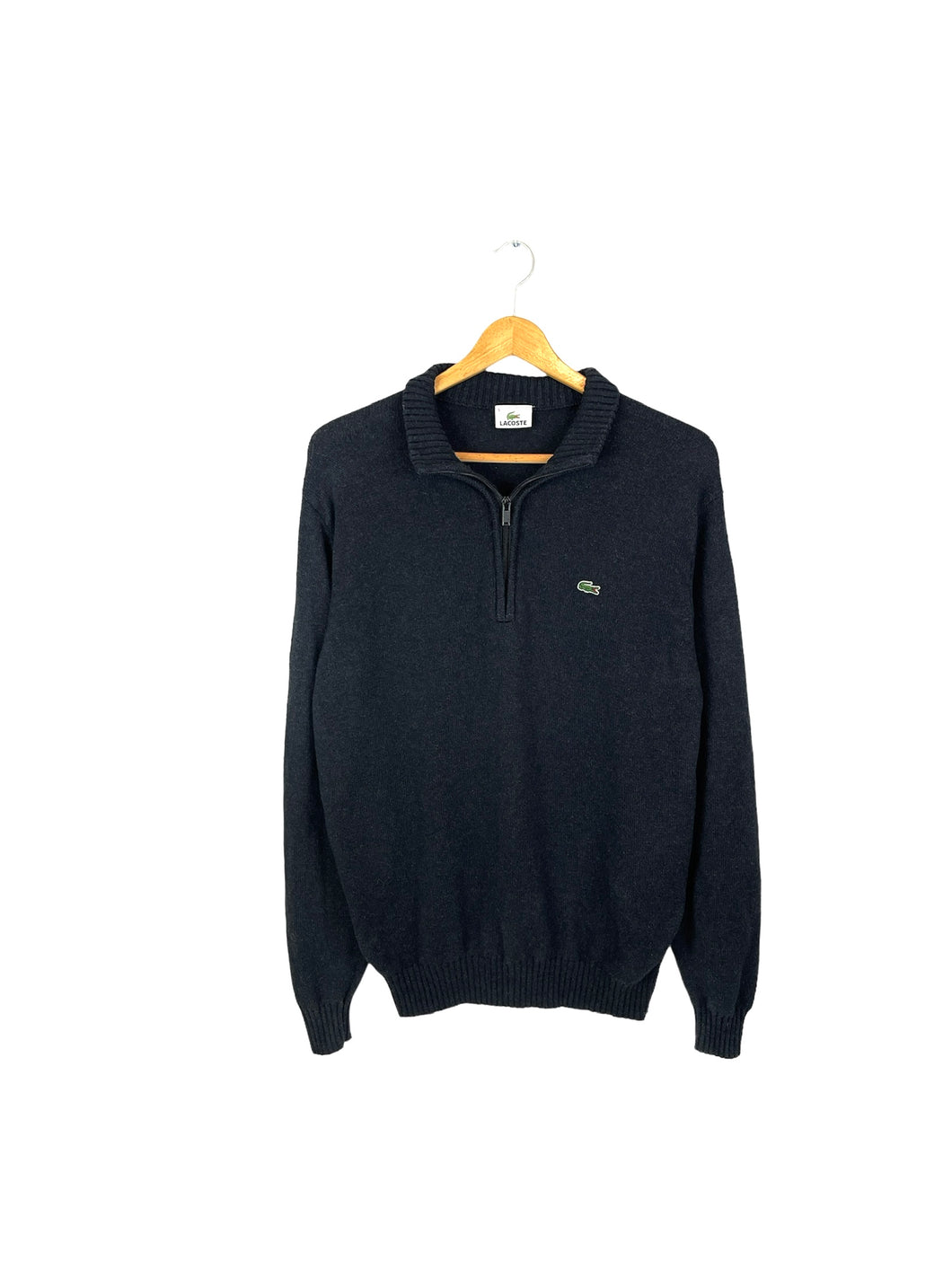 Lacoste 1/4 Zip Jumper - Large