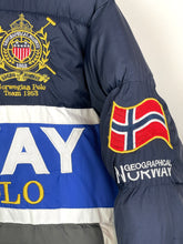 Cargar imagen en el visor de la galería, Geographical Norway Puffer Coat - XLarge
