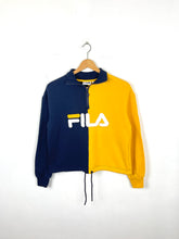 Load image into Gallery viewer, Fila 1/4 Zip Sweatshirt - XXSmall
